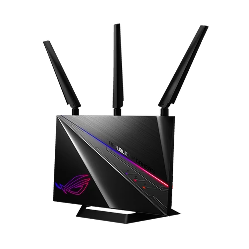 ASUS Wireless Router Dual Band AC2900 1xWAN(1000Mbps) + 4xLAN(1000Mbps) + 2xUSB, ROG RAPTURE GT-AC2900