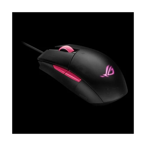 ASUS Vezetékes egér ROG STRIX IMPACT II Electro Punk USB Optikai, Fekete 620DPI