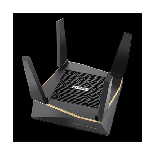 ASUS Wireless Router Tri Band AX6100 1xWAN(1000Mbps) + 4xLAN(1000Mbps) + 2xUSB, RT-AX92U