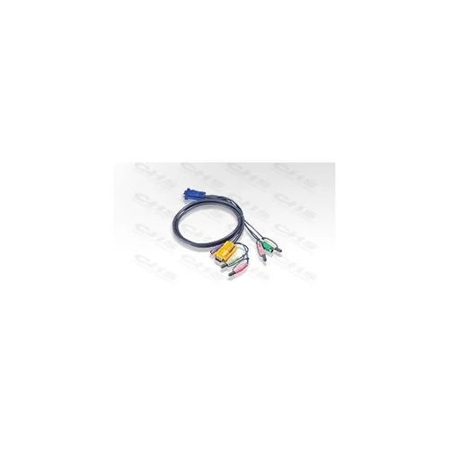 ATEN KVM Console kábel ACS17XX-hez PS/2 3,0 m audio
