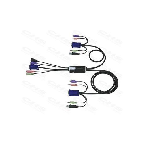ATEN KVM Switch 2PC PS/2+USB+kábel