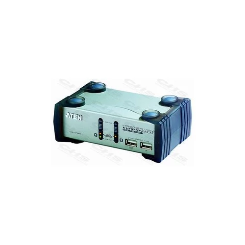 ATEN KVM Switch 2PC USB/AUDIO+kábelkészlet CS-1732B