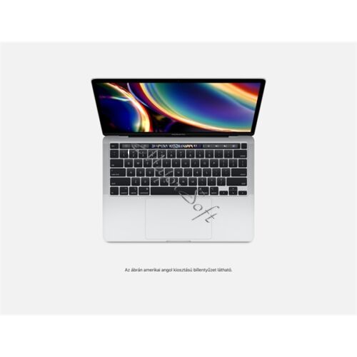 Apple MacBook Pro 13" Touch Bar/QC i5 2.0GHz/16GB/512GB SSD/Intel Iris Plus Graphics w 128MB/Silver - HUN KB (2020)