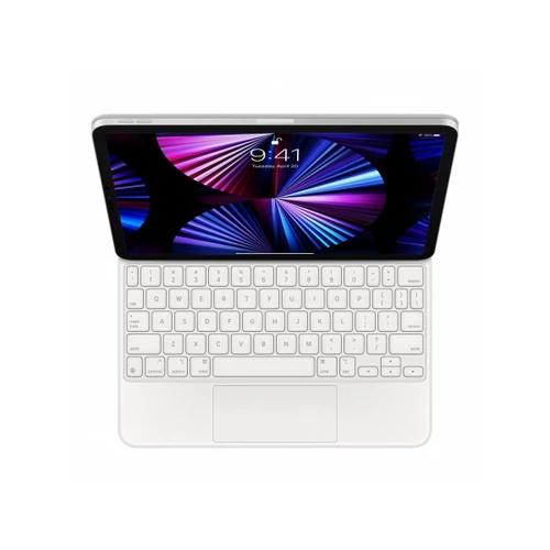 Apple Magic keyboard, iPad Pro 11" (1/2/3/4 gen) and iPad Air (4/5 gen) - Hungarian - White