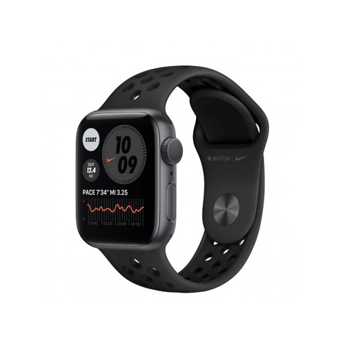 Apple Watch Nike S6 GPS, 40mm Space Gray Aluminium Case with Anthracite/Black Nike Sport Band - Regular