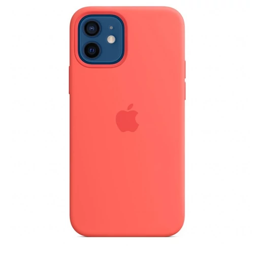 Apple iPhone 12/12 Pro Silicone Case with MagSafe - Pink Citrus (Seasonal Fall 2020)