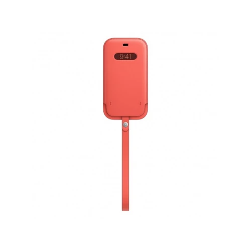 Apple iPhone 12 | 12 Pro Leather Sleeve with MagSafe - Pink Citrus