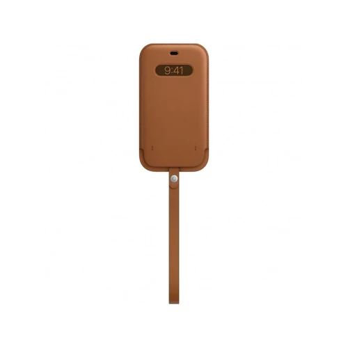 Apple iPhone 12 Pro Max Leather Sleeve with MagSafe - Saddle Brown