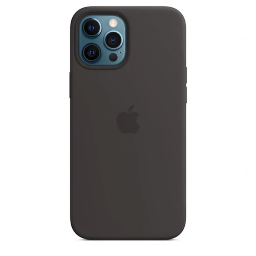 Apple iPhone 12 Pro Max Silicone Case with MagSafe - Black