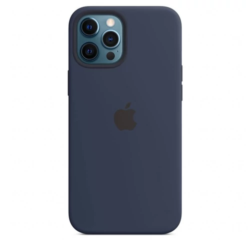 Apple iPhone 12 Pro Max Silicone Case with MagSafe - Deep Navy