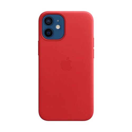 Apple iPhone 12 mini Leather Case with MagSafe - (PRODUCT)RED