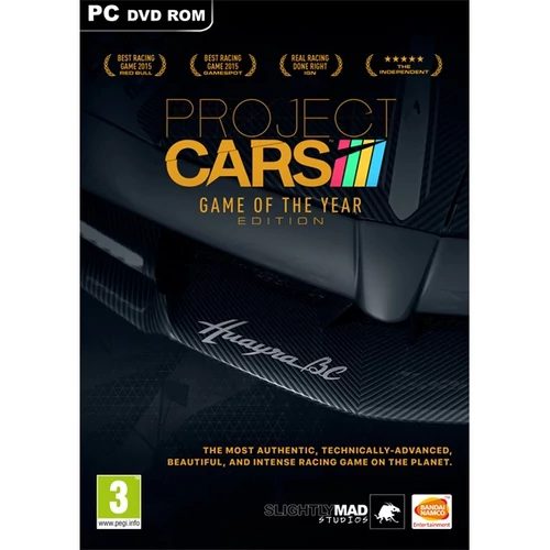 BANDAI NAMCO Játék SW Project CARS, PC