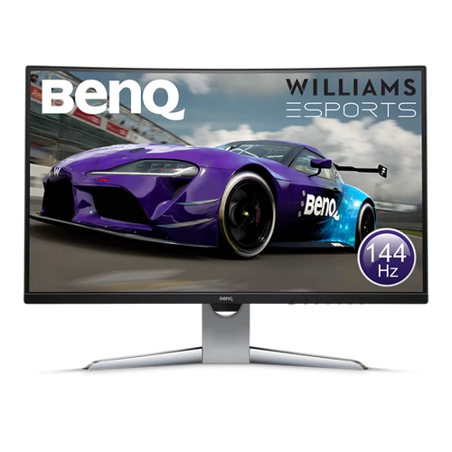 BENQ monitor ívelt 31,5" EX3203R 2560x1440, 16:9, 400 cd/m2, 4ms, HDMIx2, DisplayPort, USBx2, USB-C, FreeSync2, áll. mag