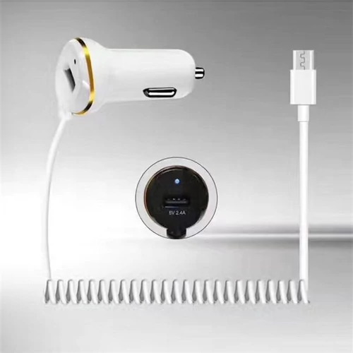 BLACKBIRD Autós Szivargyújtó Töltő USB Type-C csatlakozóval, Fehér