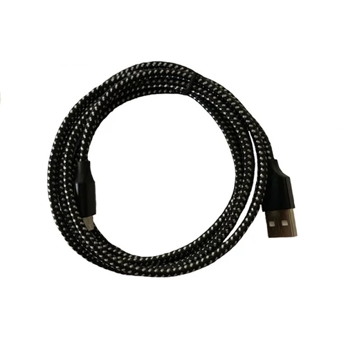 BLACKBIRD Micro USB Adatkábel 1m, Fekete 2A (Extra erős anyagból)