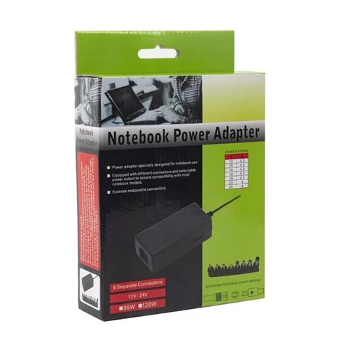 BLACKBIRD Univerzális notebook töltő 96W