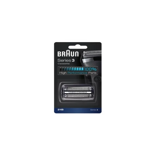 BRAUN 21B cserefej, fekete. Series 3 termékekhez