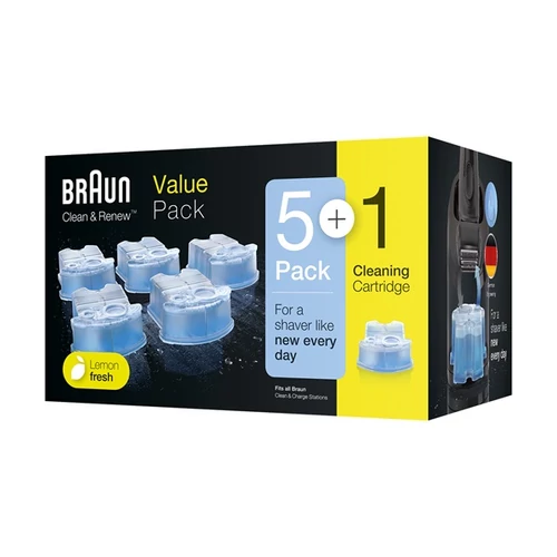 BRAUN Clean&Renew patron 5+1 darabos kiszerelés
