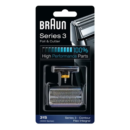 BRAUN Combi 31S szita és vágó cserecsomag a (korábbi generációs) Series 3, Contour, Flex XP és Flex integral termékekhez