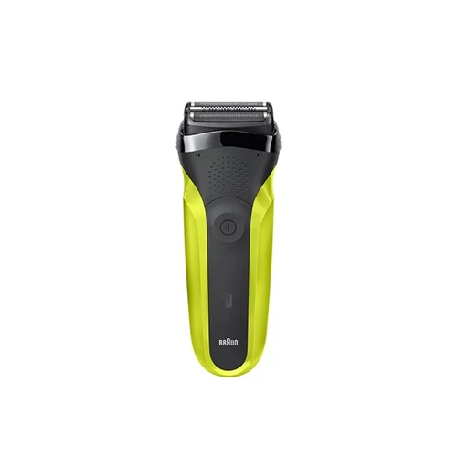 BRAUN Series 3 300s borotva 3 rugalmas pengével, fekete/sárga