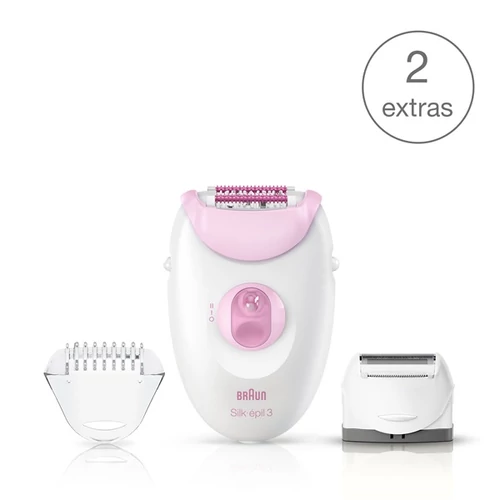 BRAUN Silk-épil 3 - 3270 láb- és testepilátor és borotva