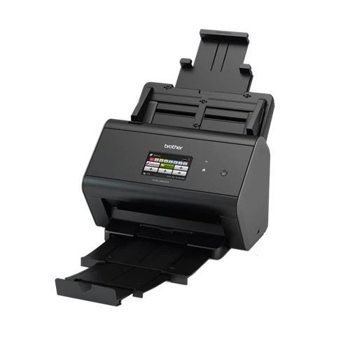 BROTHER Asztali szkenner ADS-2800W, A4, 30 lap/perc, WiFi/LAN/USB, ADF, duplex, 1200x1200dpi, 512MB, LCD kijelző