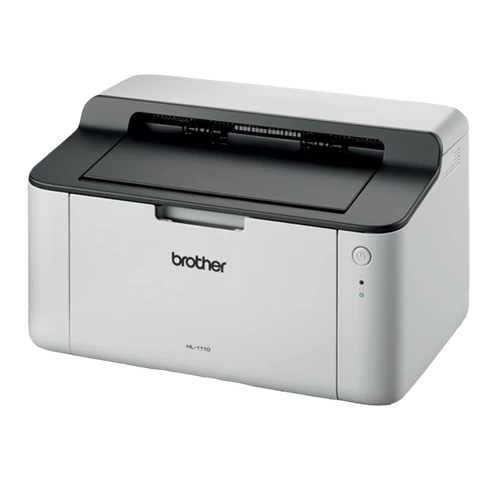 BROTHER Lézernyomtató HL-1110E, A4, mono, 20 lap/perc, USB, manuál duplex, 2400x600dpi, 1MB