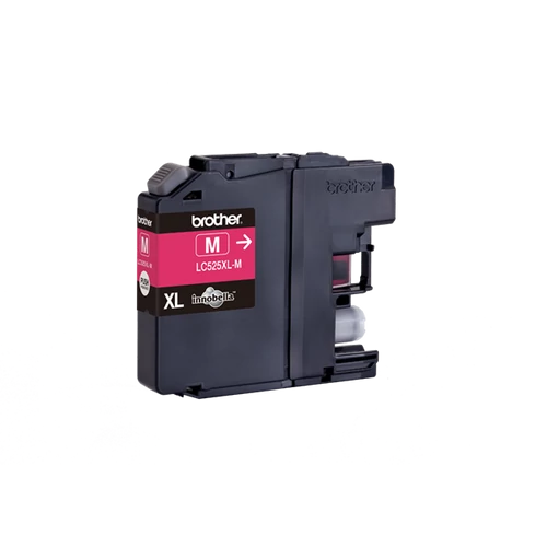 BROTHER Tintapatron LC525XLM, Szuper nagy töltetű - 1300 oldal, Magenta
