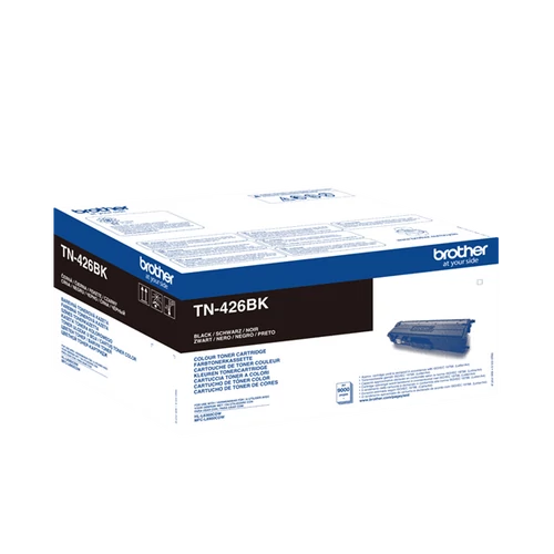 BROTHER Toner TN-426BK, Szuper Nagy töltetű - 9000 oldal, Fekete