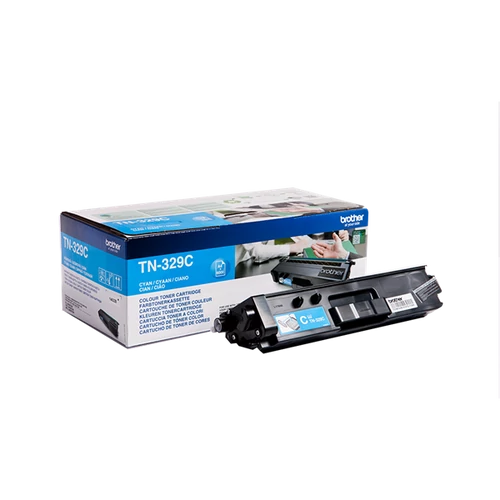 BROTHER Toner TN329C - 6000 oldal, Ciánkék 