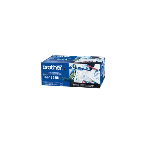 Brother Toner TN-135BK, Nagy töltetű - 5000 oldal, Fekete