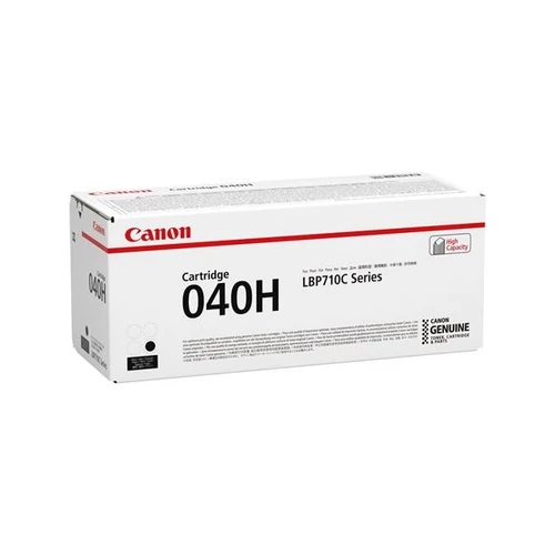 CANON, CRG-040H Lézertoner  i-SENSYS LBP710cx, LBP712cx nyomtatókhoz, fekete, 12,5k