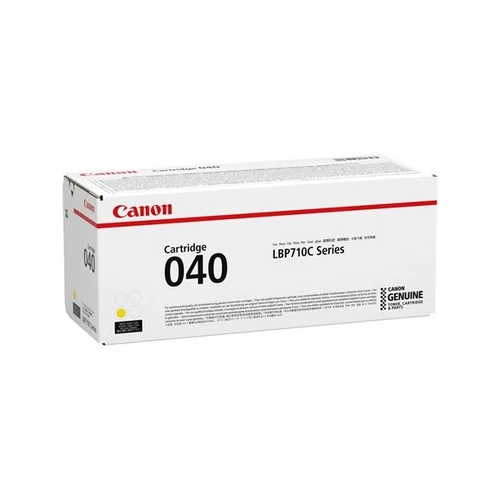 CANON,  CRG-040 Lézertoner  i-SENSYS LBP710cx, LBP712cx nyomtatókhoz, sárga, 5,4k
