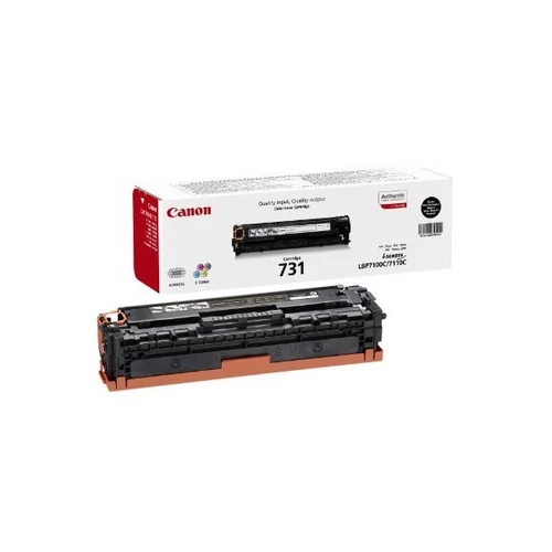 CANON Toner CRG 731 BK toner, fekete LBP-7100Cn, LBP-7110Cw, MF-623Cn, MF-628Cw, MF-8230Cn, MF-8280Cw