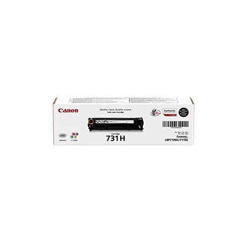 CANON Toner CRG 731 H BK toner, fekete LBP-7100Cn, LBP-7110Cw, MF-623Cn, MF-628Cw, MF-8230Cn, MF-8280Cw