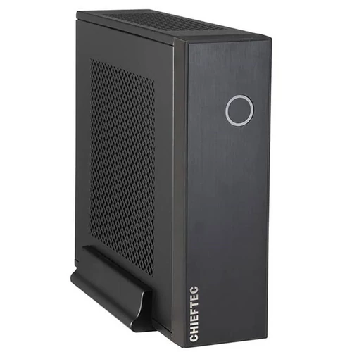 CHIEFTEC Ház Compact, mini-ITX, Tápegység nélkül, Fekete
