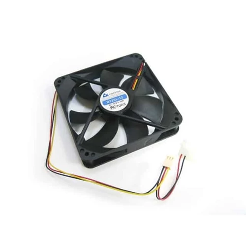 CHIEFTEC Ventilátor AF-1225S 12cm, Fekete
