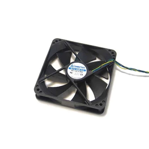 CHIEFTEC Ventilátor AF-1225 PWM 12cm, Fekete