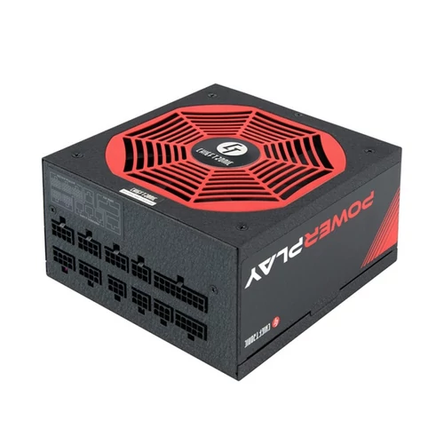 CHIEFTRONIC Tápegység Powerplay 1050W, 14cm, 20+4 BOX 80+ Platinum, moduláris