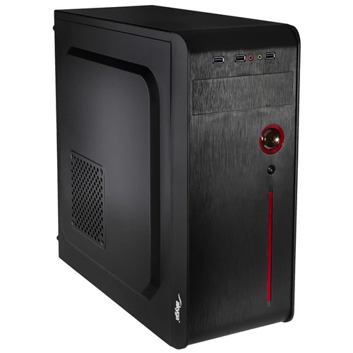 CHS PC Barracuda, Core i3-9100F 3.6GHz, 8GB, 240GB SSD, DVD-RW, Egér+Bill, nVidia GT