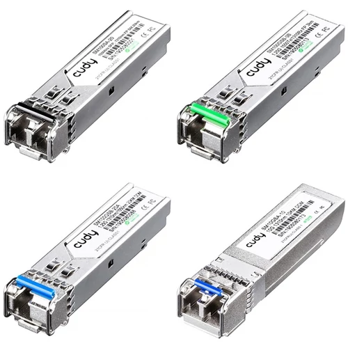 CUDY Switch SFP Modul 155Mb/s Bi-di, 1550Tx/1310Rx FP 20km, 20dB, SM100SB-20B