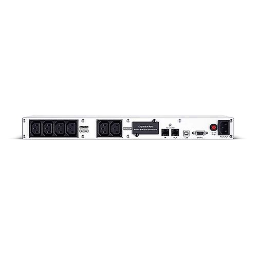 CYBERPOWER UPS OR600ERM1U (6xIEC C13) 600VA 360W 230V RACK szünetmentes tápegység + USB, LINE-INTERACTIVE