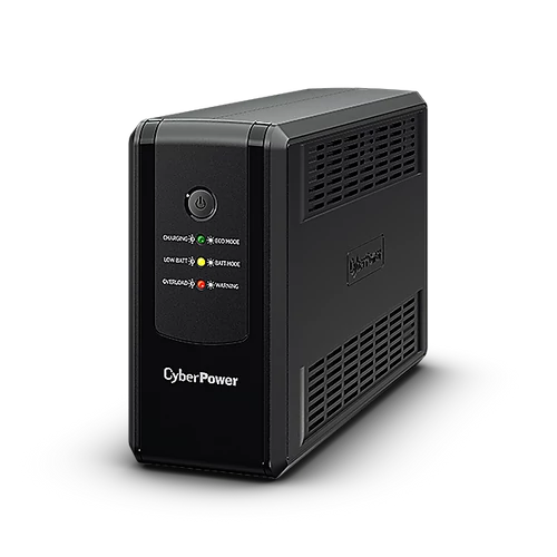 CYBERPOWER UPS UT850EG (3 aljzat) 850VA 425W, 230V szünetmentes tápegység, AVR, LINE-INTERAKTÍV