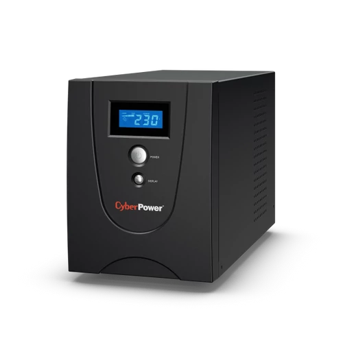 CYBERPOWER UPS VALUE2200EILCD (6xIEC 320) 2200VA 1320W 230V szünetmentes tápegység + USB LINE-INTERAKTÍV