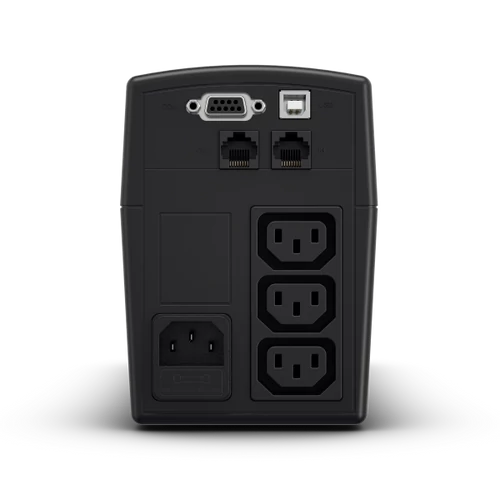 CYBERPOWER UPS VALUE600EILCD (3xIEC 320) 600VA 360W 230V szünetmentes tápegység + USB LINE-INTERAKTÍV