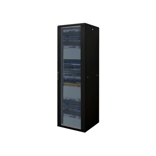 CANOVATE Rack Szekrény 26U 600x600mm mély 19" álló inorax-ST