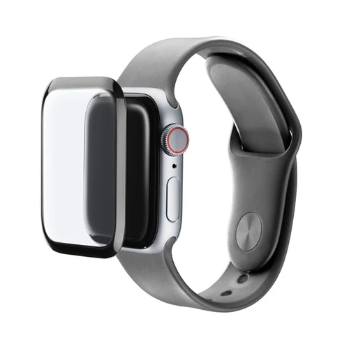 Cellularline Képernyővédő fólia, SPAPPLEWATCH544, üvegfólia, Apple Watch Series 5/4 44mm