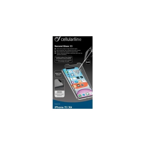 Cellularline Képernyővédő fólia iPhone XR Edge to Edge