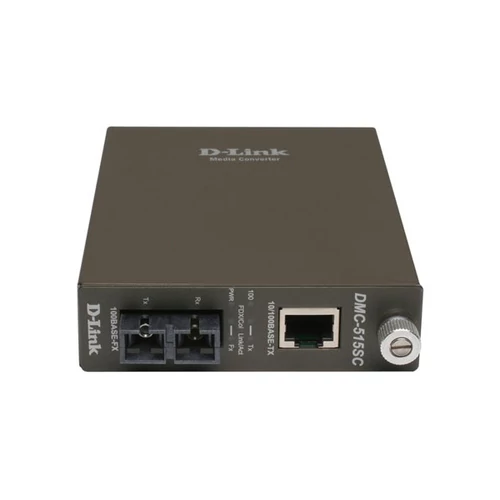 D-LINK Optikai Media Konverter 100(réz)-100FX(SC) Single mód, DMC-515SC/E