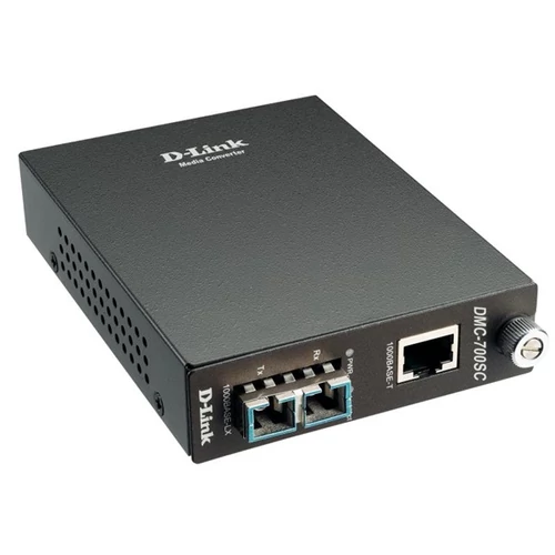 D-LINK Optikai Media Konverter 1000(réz)-1000SX(SC) Multi mód, DMC-700SC/E